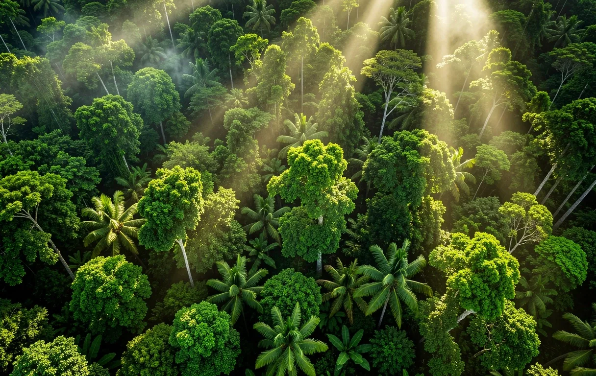 Indonesian Jungle Canopy