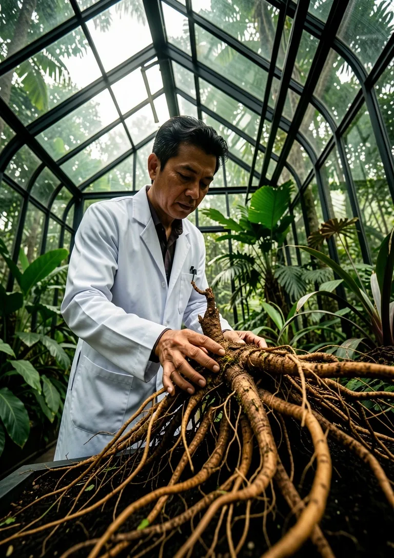 Pasak Bumi Root Specimen